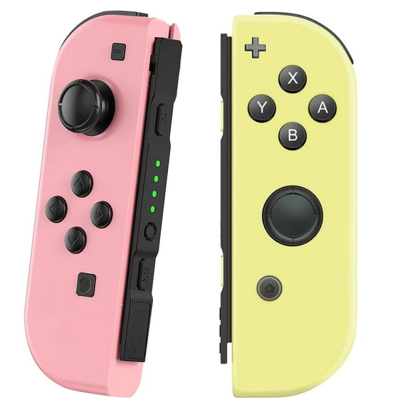 SIXGOLDHUA Switch Joypad for L/R Joy Con Controller Compatible with Nintendo Switch Controller, Support Dual Vibration/Motion Control - Blue & Green