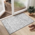 thumbnail image 1 of SIXHOME 2'x3' Small Area Rugs Washable Boho Modern Neutral Soft Rug Throw Rug for Bathroom Bedroom Entryway Kitchen Dorm Entrance Door Mat Gray, 1 of 6