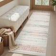 thumbnail image 1 of SIXHOME 2'x6' Area Rugs for Living Room Washable Rugs Boho Area Rug Neutral Geometric Moroccan Carpet Soft Distressed Indoor Rugs for Bedroom Dining Room Office Bohemian Home Decor Colorful, 1 of 6