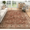thumbnail image 1 of SIXHOME 2'x6' Runner Rug Machine Washable Runner Carpet Vintage Traditional Rug Runner for Bedroom Kitchen Entryway Indoor Soft Non Slip Runner Retro Home Decor Brick Red, 1 of 6