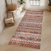Size: 2' x 6', Actual Color: Colorful and Red