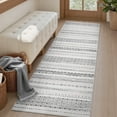 thumbnail image 1 of SIXHOME 2'x8' Area Rugs for Living Room Washable Rugs Boho Area Rug Neutral Geometric Moroccan Carpet Soft Distressed Indoor Rugs for Bedroom Dining Room Office Bohemian Home Decor Black, 1 of 6