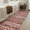 Size: 2' x 8', Actual Color: Colorful and Red