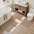 thumbnail image 1 of SIXHOME Bathroom Rugs Sets Non Slip Bath Mat Super Absorbent Woven Braided Bathmat Thin Soft Quick Dry Bath Rugs with Rubber Backing Machine Washable Bathroom Mats 17"x24"+20"x32"+20"x24" U Set Beige, 1 of 8