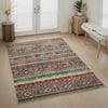 Size: 3' x 5', Actual Color: Colorful and Green