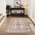 thumbnail image 1 of SIXHOME 3'x5' Area Rugs for Living Room Washable Rugs Vintage Floral Living Room Rugs Soft Indoor Carpet Rugs for Bedroom Dinning Room Office Retro Home Decor Beige, 1 of 6