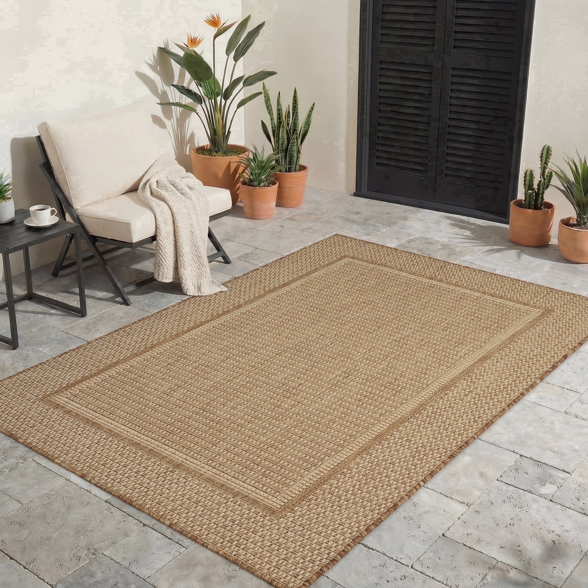 4x6 Turf Rugs SIXHOME Outdoor Rugs 4'x6' Waterproof Non Shedding Indoor Outdoor Rug ...