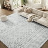 Size: 4' x 6', Actual Color: Boho01-Gray