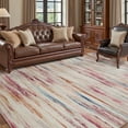 thumbnail image 1 of SIXHOME 4'x6' Area Rugs for Living Room Washable Rugs Modern Abstract Colorful Carpet Rugs for Bedroom Dinning Room Office Contemporary Home Decor Velvet Silk Rug, 1 of 8