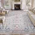 thumbnail image 1 of SIXHOME 5'x7' Rugs for Living Room Botanical Washable Rugs Boho Floral Birds Carpet Ultra Soft Nature Plants Modern Indoor Rugs for Bedroom Dining Room Office Vintage Home Decor Beige, 1 of 8