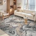thumbnail image 1 of SIXHOME 5'x7' Area Rugs for Living Room Marble Swirl Abstract Rug Ultra Soft Washable Rugs for Bedroom Anti Slip Durable Carpet Home Decor for Dining Room Gray, 1 of 6