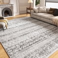 SIXHOME 5'x7' Area Rugs for Living Room Washable Rugs Boho Geometric ...