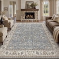 thumbnail image 1 of SIXHOME 5'x7' Area Rugs for Living Room Washable Rugs Carpet Vintage Traditional Rugs for Bedroom Dinning Room Office Soft Non Slip Large Area Rug Retro Home Decor Blue, 1 of 7