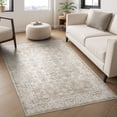 thumbnail image 1 of SIXHOME 5'x7' Area Rugs for Living Room Washable Rugs Ombre Vintage Floral Living Room Rug Aesthetic Carpet Soft Large Rugs for Bedroom Dining Room Office Retro Home Decor Taupe, 1 of 6