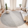 thumbnail image 1 of SIXHOME 6'x6' Round Rugs for Living Room Abstract Gradient Area Rugs Machine Washable Rugs Ultra Soft Neutral Carpet Rugs for Bedroom Dining Room Office Playroom Modern Home Decor Non Slip Rug Beige, 1 of 8