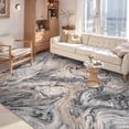 thumbnail image 1 of SIXHOME 6'x9' Area Rugs for Living Room Marble Swirl Abstract Rug Ultra Soft Washable Rugs for Bedroom Anti Slip Durable Carpet Home Decor for Dining Room Gray, 1 of 6