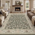thumbnail image 1 of SIXHOME 6'x9' Area Rugs for Living Room Washable Rugs Carpet Vintage Traditional Rugs for Bedroom Dinning Room Office Soft Non Slip Large Area Rug Retro Home Decor Green, 1 of 7