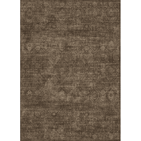 SIXHOME 6'x9' Area Rugs for Living Room Modern Area Rugs Machine Washable Rugs Brown