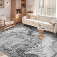 thumbnail image 1 of SIXHOME 8'x10' Area Rugs for Living Room Marble Swirl Abstract Rug Ultra Soft Washable Rugs for Bedroom Anti Slip Durable Carpet Home Decor for Dining Room Dark Gray, 1 of 6