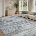 thumbnail image 1 of SIXHOME 8'x10' Area Rugs for Living Room Washable Rugs Modern Abstract Colorful Carpet Rugs for Bedroom Dinning Room Office Contemporary Home Decor Velvet Silk Rug Blue, 1 of 8