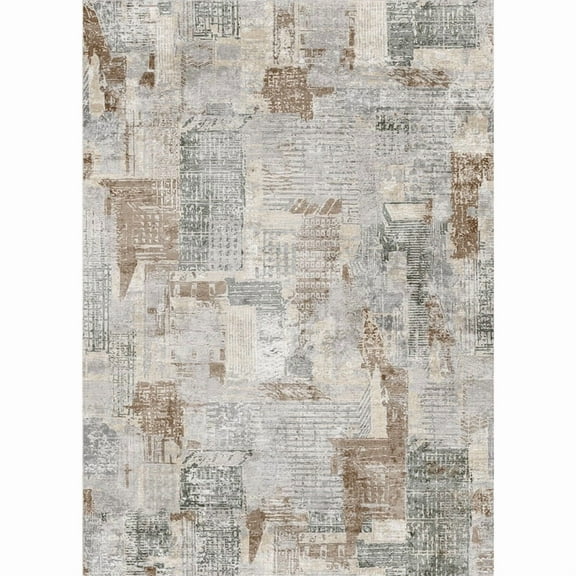 SIXHOME 9'x12' Area Rug Farmhouse Washable Rugs for Living Room Bedroom Dining Room Soft Carpet Indoor Rug Beige linen
