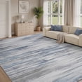 thumbnail image 1 of SIXHOME 9'x12' Area Rugs for Living Room Washable Rugs Modern Abstract Colorful Carpet Rugs for Bedroom Dinning Room Office Contemporary Home Decor Velvet Silk Rug Blue, 1 of 9