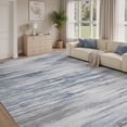 thumbnail image 1 of SIXHOME 9'x12' Area Rugs for Living Room Washable Rugs Modern Abstract Colorful Carpet Rugs for Bedroom Dinning Room Office Contemporary Home Decor Velvet Silk Rug Blue, 1 of 9