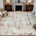 thumbnail image 1 of SIXHOME 5'x7' Area Rugs for Living Room Modern Abstract Area Rugs Machine Washable Rugs Soft Neutral Carpet Rugs for Bedroom Dining Room Office Playroom Aesthetic Home Decor Non Slip Rug Colorful, 1 of 6