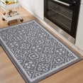 thumbnail image 1 of SIXHOME Polka Dot 20"x71" Kitchen Mat Non Slip Washable Kitchen Rug Soft Cushioned Floor Mat for Sink Laundry Entryway Indoor Gray, 1 of 5