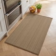 thumbnail image 1 of SIXHOME 20" x 32" Kitchen Rug and Mat Nonslip Stripes Indoor Floor Rug Beige, 1 of 7