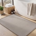 thumbnail image 1 of SIXHOME Bathroom Rugs Non Slip Rubber Backing Bath Mat Super Absorbent Bath mat Thin Soft Quick Dry Bath Rugs Machine Washable Farmhouse Bathroom Mats Fits Under Door 20"x32" Brown, 1 of 8