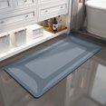 thumbnail image 1 of SIXHOME Blue Bathroom Rugs Absorbent Quick Dry Bath Mat Non Slip Bath Rug with Rubber Backed Bath Mat for Bathroom Floor Low Profile Dirt Resistant Shower Rugs for Bathroom Sink Bathtub 24"x48", 1 of 8