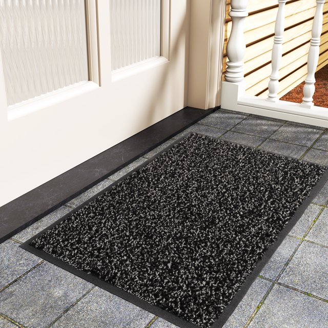 SIXHOME Door Mat Carpet 17"x30" Non Slip Rubber Front Door Mat Outdoor