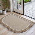 thumbnail image 1 of SIXHOME Door Mat Welcome Mat 17"x30" Non-Slip Front Door Mat Absorbent Low Profile Dirt Trapper Indoor Door Mat Ouside Entryway Rug Soft Machine Washable Floor Mat Beige, 1 of 7