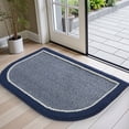 thumbnail image 1 of SIXHOME Door Mat Welcome Mat 24"x35" Non-Slip Front Door Mat Absorbent Low Profile Dirt Trapper Indoor Door Mat Ouside Entryway Rug Soft Machine Washable Floor Mat Blue, 1 of 7
