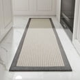 thumbnail image 1 of SIXHOME Kitchen Mat 23.6"x39.4" Kitchen Rugs Non-Skid Twill Kitchen Floor Mats Washable Small Throw Rug for in Front of Sink Gray Brown, 1 of 7