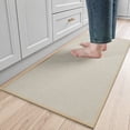 thumbnail image 1 of SIXHOME Washable Kitchen Rug, Absorbent Non-Slip Woven Floor Mat, 20"x48", Beige, Rugs for Sink, Laundry, Hallway, Bathroom, 1 of 8