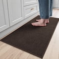 thumbnail image 1 of SIXHOME Washable Kitchen Rug, Absorbent Non-Slip Woven Floor Mat, 20"x48", Dark Brown, Rugs for Sink, Laundry, Hallway, Bathroom, 1 of 8