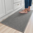 thumbnail image 1 of SIXHOME Washable Kitchen Rug, Absorbent Non-Slip Woven Floor Mat, 20"x48", Gray, Rugs for Sink, Laundry, Hallway, Bathroom, 1 of 8