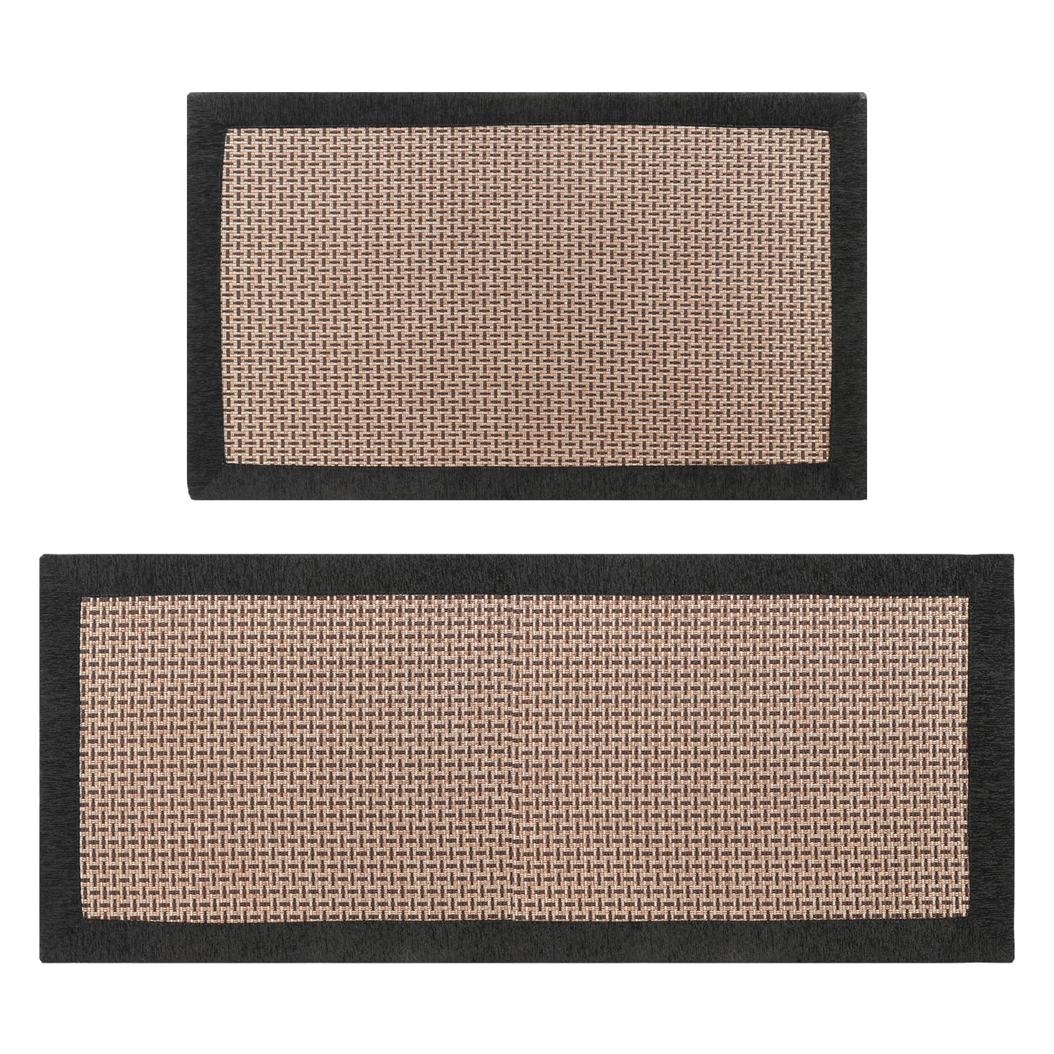 SIXHOME Kitchen Rugs and Mats 2 PCS Set 20"x32"+20"x48" Non Skid