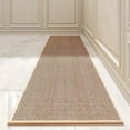 thumbnail image 1 of SIXHOME Kitchen Rugs Non Slip Washable Kitchen Mat Absorbent Kitchen Floor Mats Rubber Backed Small Rugs for Kitchen Front of Sink 20"x32" Beige Brown, 1 of 7