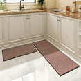 SIXHOME Kitchen Rugs Red Washable Non Slip Farmhouse Kitchen Rugs and