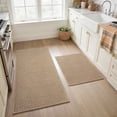 thumbnail image 1 of SIXHOME Kitchen Rugs Set 20" x 32" & 20" x 59" Kitchen Rug and Mat Nonslip Indoor Floor Rug Beige, 1 of 8
