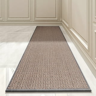 HEBE Indoor Doormat Runner 20x59 Non Slip Front Door Welcome Mat Washable  Shoe Mats for Entryway Low Profile Kitchen Carpet Runner for Entrance