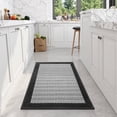 thumbnail image 1 of SIXHOME Non-Slip Kitchen Rug, Washable Absorbent Floor Mat, 19.7"x31.5", Black, for Sink, Laundry, Hallway, 1 of 6