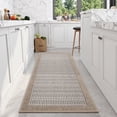 thumbnail image 1 of SIXHOME Non-Slip Kitchen Rug, Washable Absorbent Floor Mat, 19.7"x47.2", Brown, for Sink, Laundry, Hallway, 1 of 6