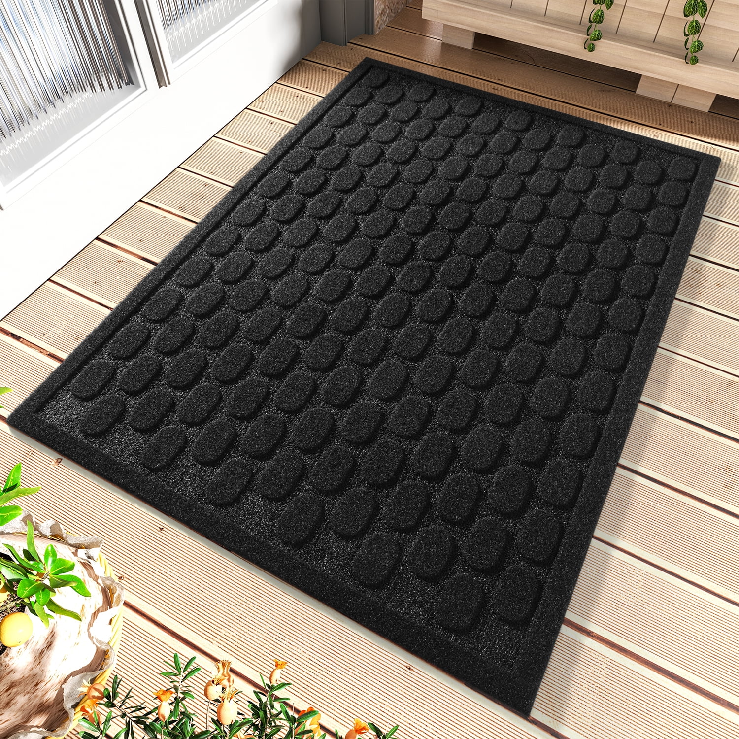 SIXHOME Outdoor Doormat Non Slip 17