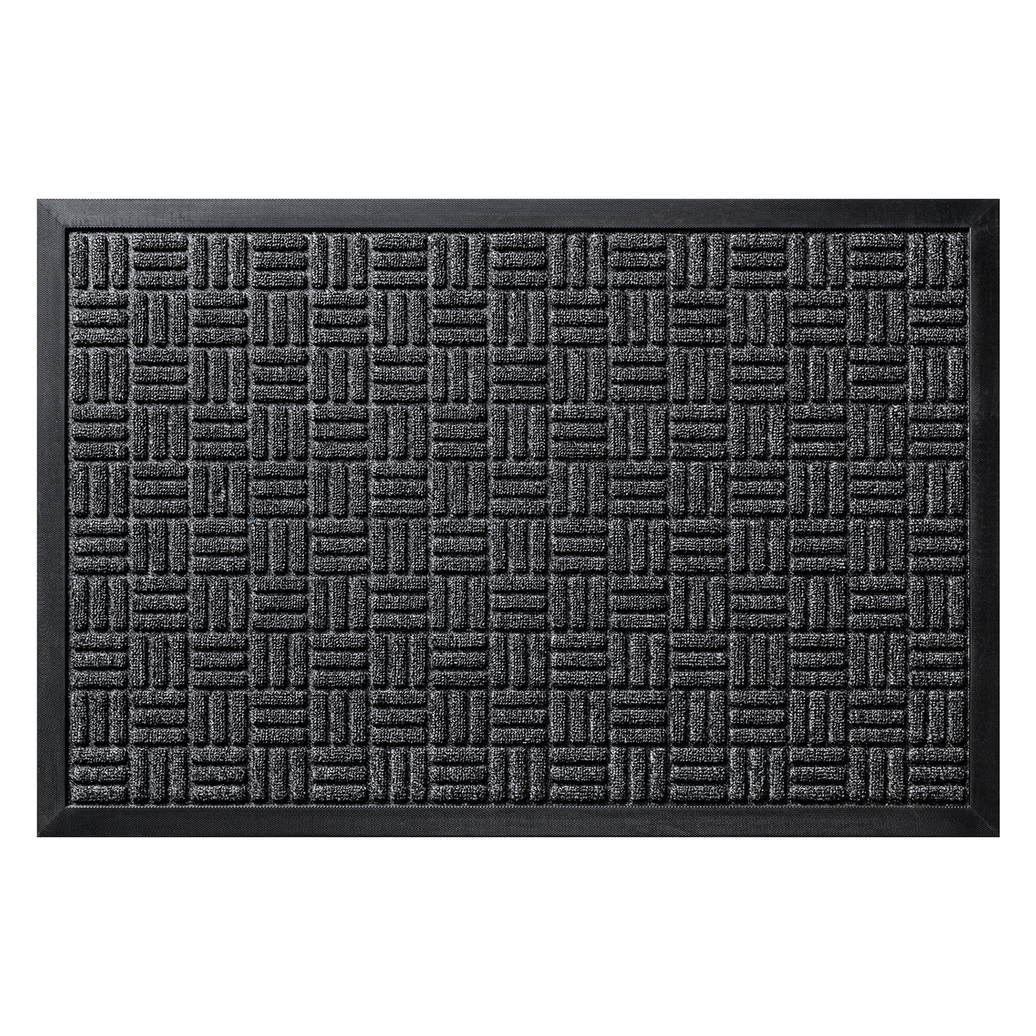 SIXHOME Outdoor Mat Non Slip Doormat 17"x30" Front Door Mat Absorbent