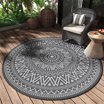 SIXHOME 9'x12' Waterproof Rug with LED, Reversible for Outdoor/Patio ...
