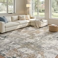 thumbnail image 1 of SIXHOME 10'x14' Area Rugs for Living Room Modern Abstract Area Rugs Machine Washable Rugs Soft Neutral Carpet Rugs for Bedroom Dining Room Office Aesthetic Home Decor Non Slip Rug Blue, 1 of 7